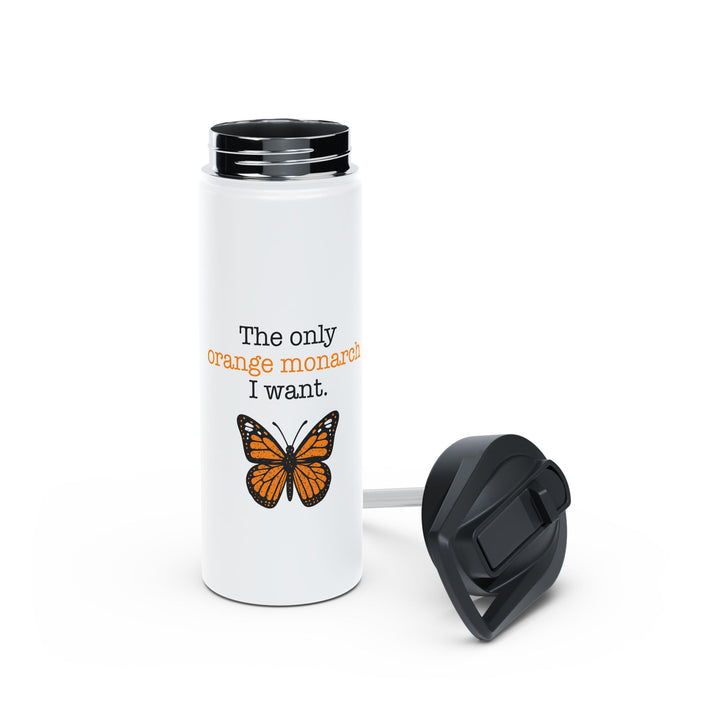 The Only Orange Monarch I Want - Stainless Steel Water Bottle - Standard Lid