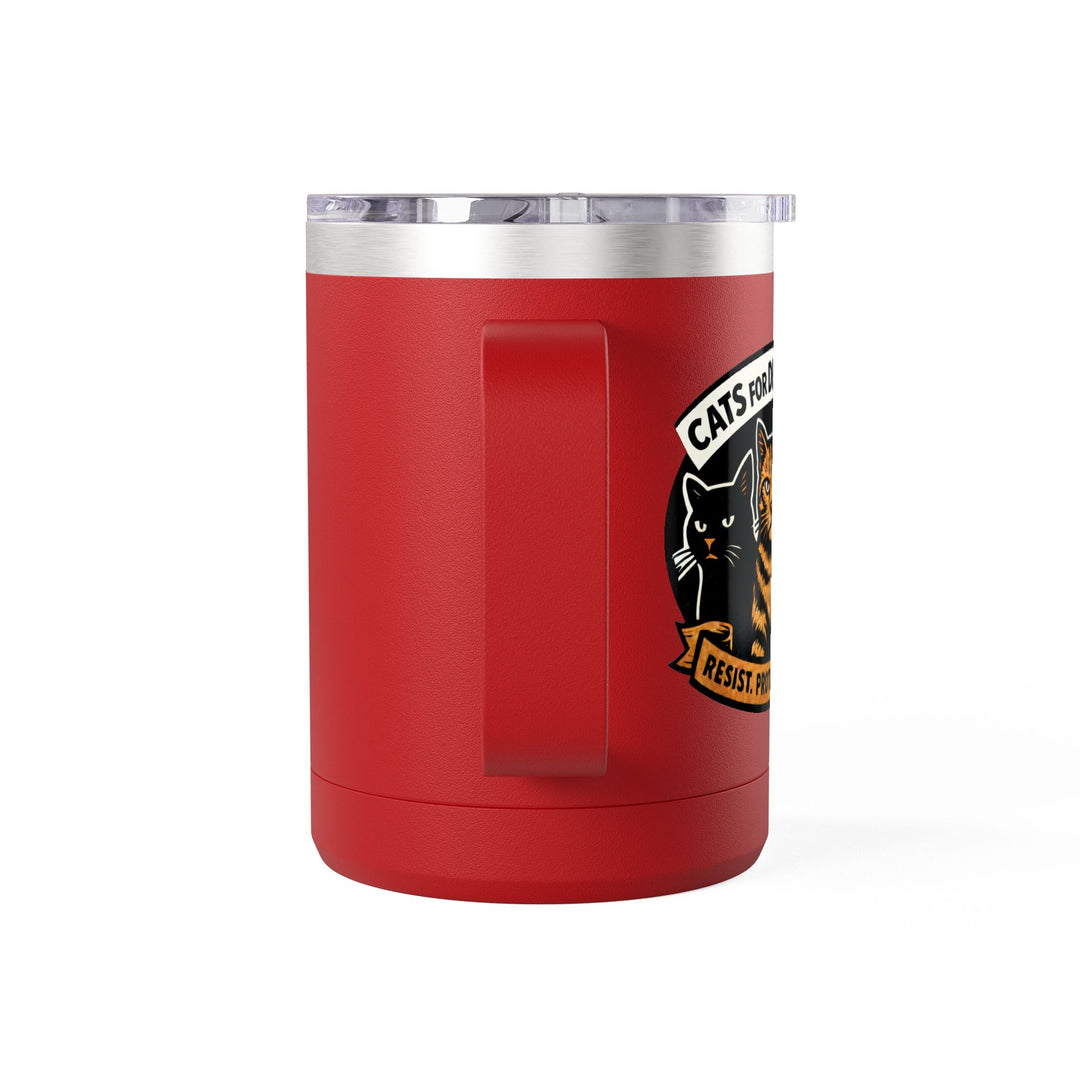Cats for Democracy – Stainless Steel Travel Mug 15oz