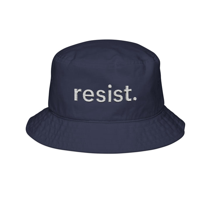 Resist. – Embroidered Bucket Hat