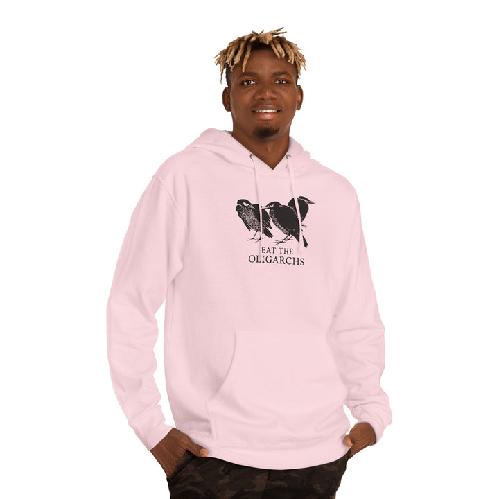 Eat the Oligarchs Crow – Unisex Pullover Hoodie