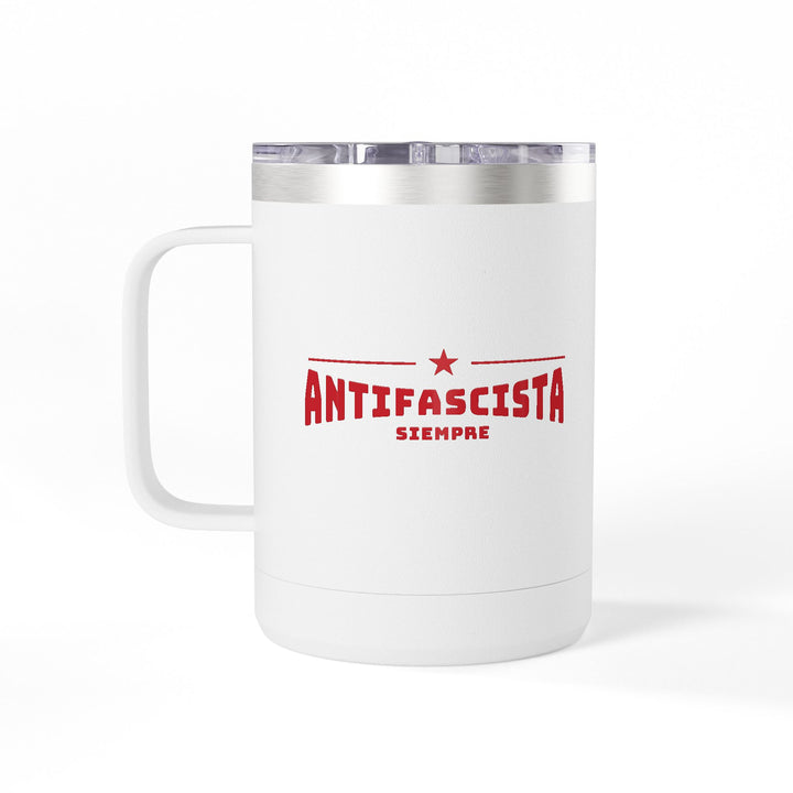 Antifascista Siempre Graphic – Coffee Mug Tumbler, 15oz