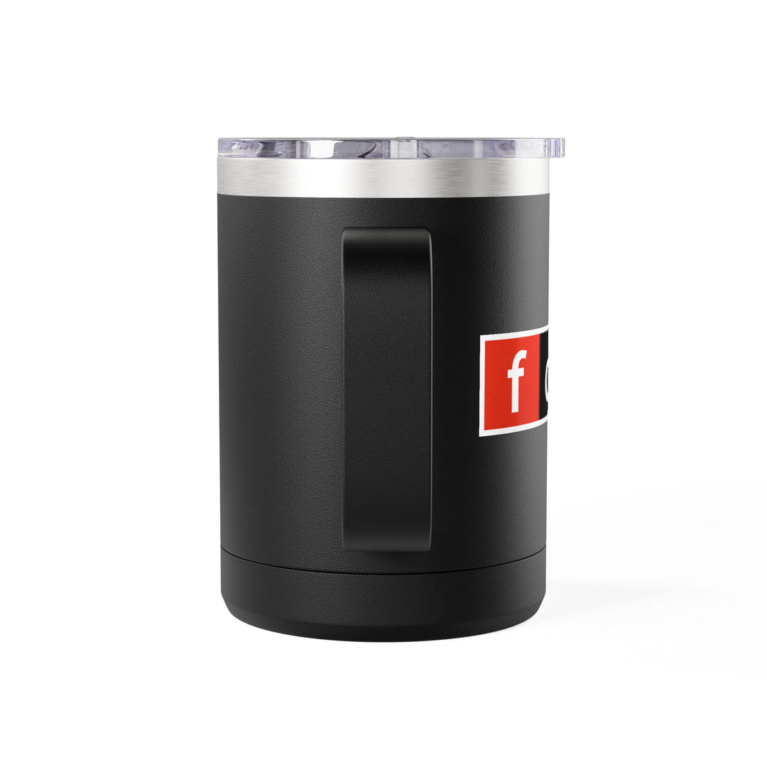 FDT NPR Radio Style Graphic – Coffee Mug Tumbler, 15oz