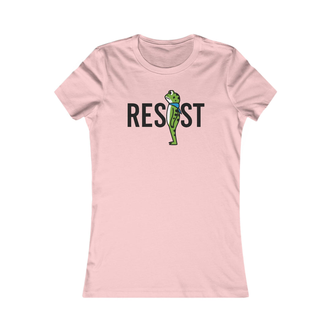 Resistance Frog – Women’s Fitted T-Shirt