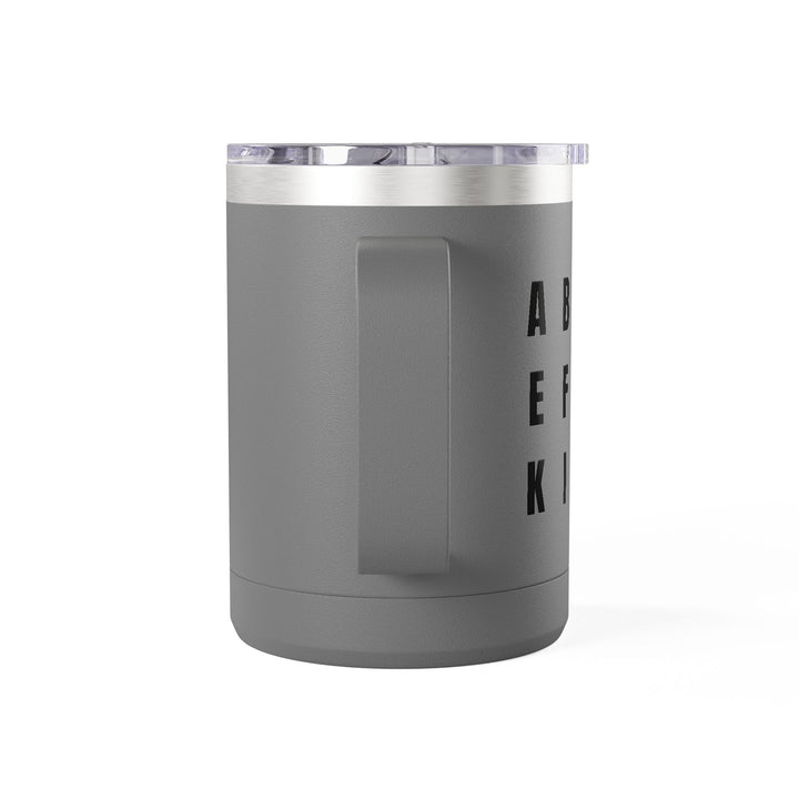 A B C D E F U C K I C E – Stainless Steel Travel Mug 15oz