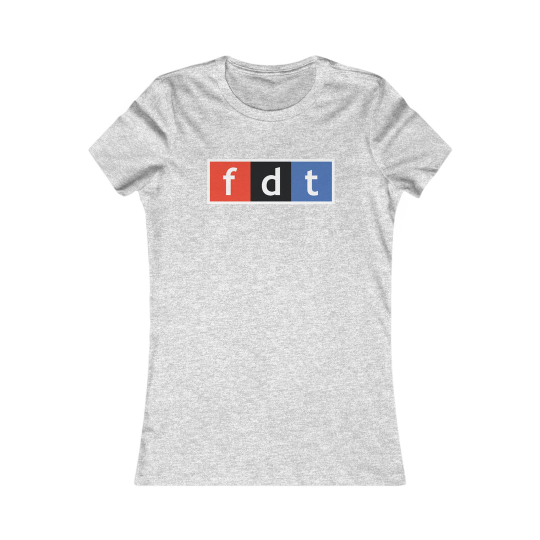 FDT NPR Style – Women's Fitted T-Shirt