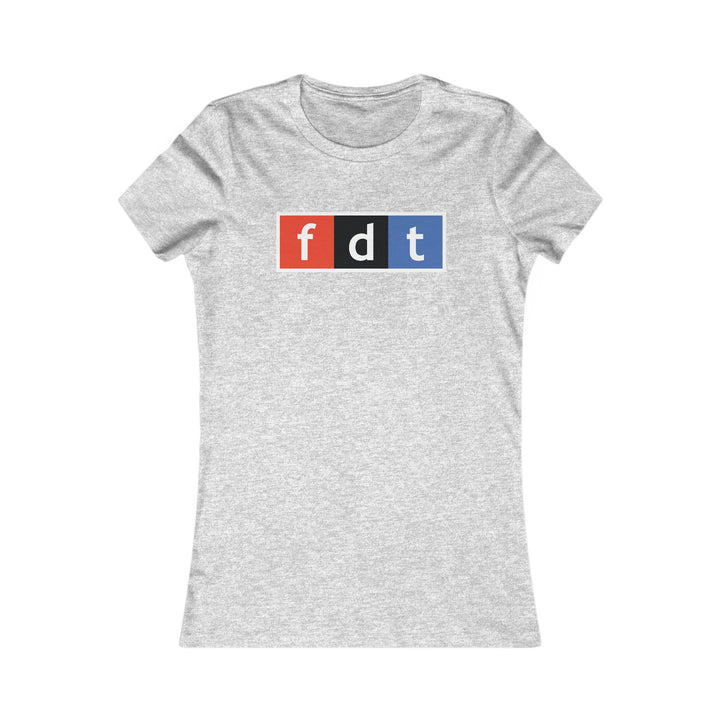 FDT NPR Style – Women's Fitted T-Shirt