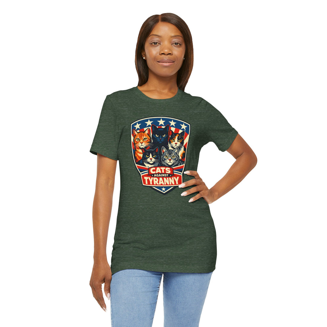 Cats Against Tyranny - Unisex T-Shirt