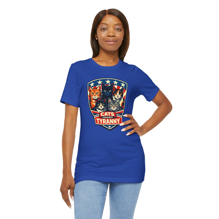 Cats Against Tyranny - Unisex T-Shirt