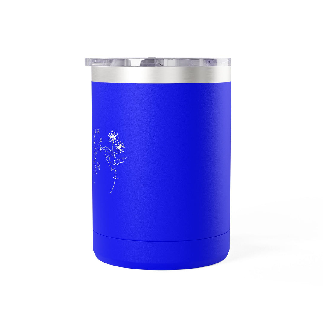 F**k Trump Wildflowers Graphic – Stainless Steel Travel Mug 15oz**
