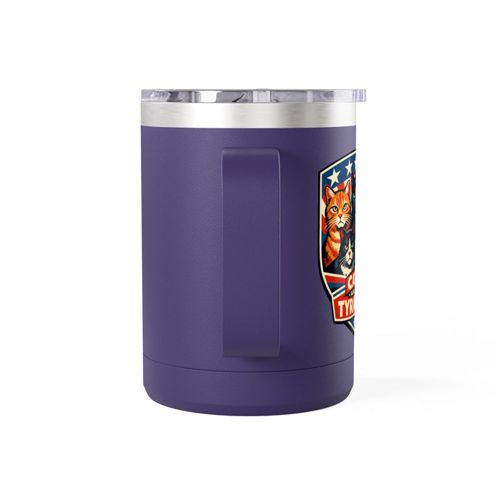 Cats Against Tyranny - 15oz Stainless Steel Travel Mug