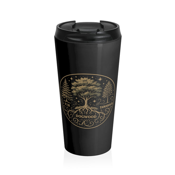 FDT (Fir, Tamarack, Dogwood) Nature's Trilogy - Stainless Steel Travel Mug