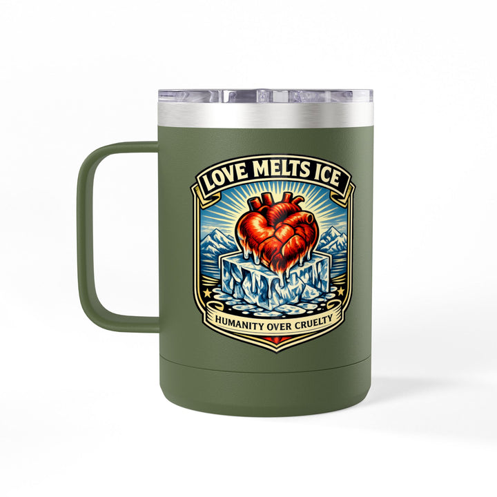 Love Melts ICE – Stainless Steel Travel Mug 15oz