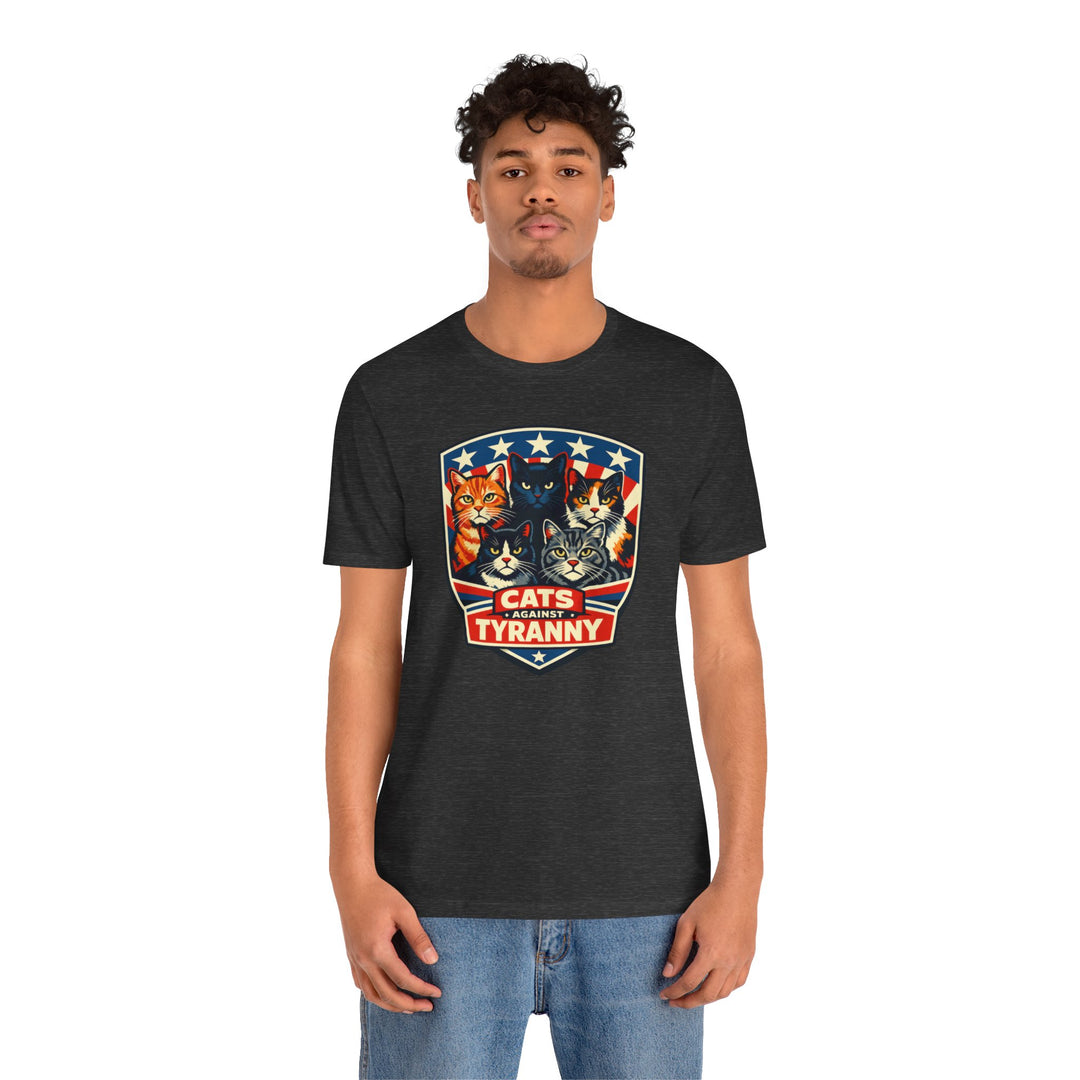 Cats Against Tyranny - Unisex T-Shirt