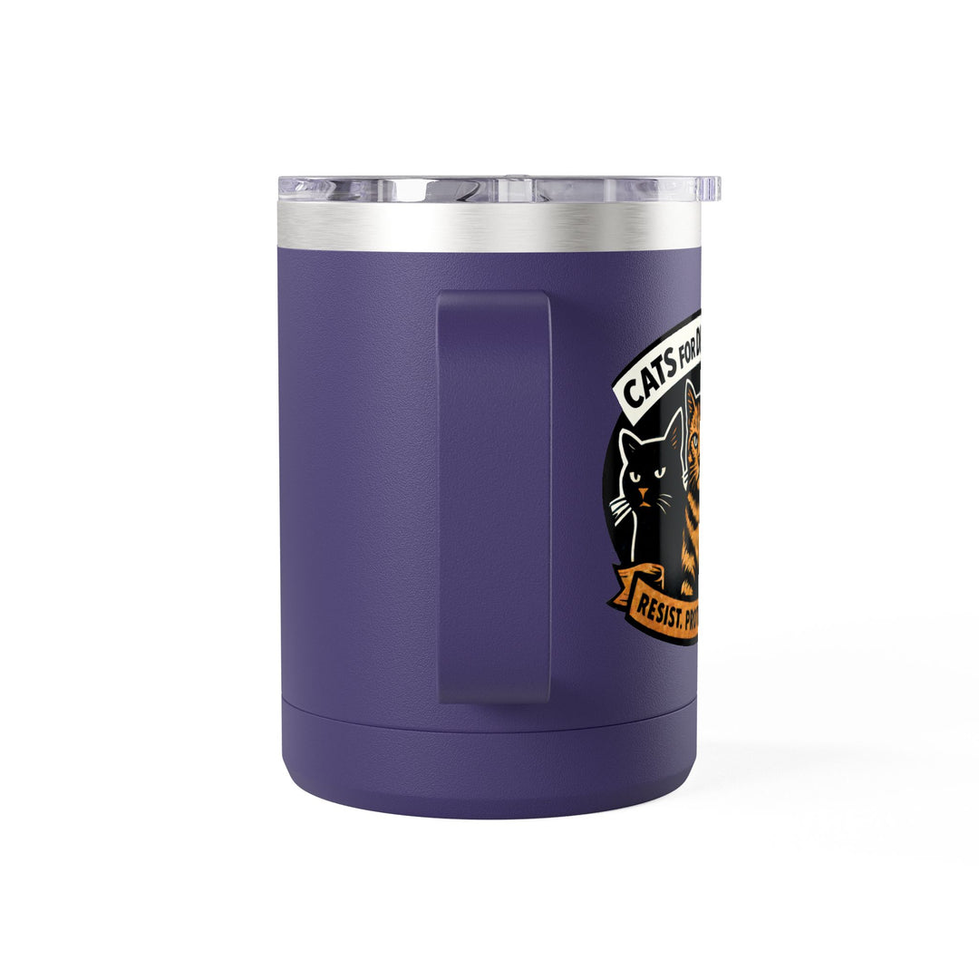 Cats for Democracy – Stainless Steel Travel Mug 15oz