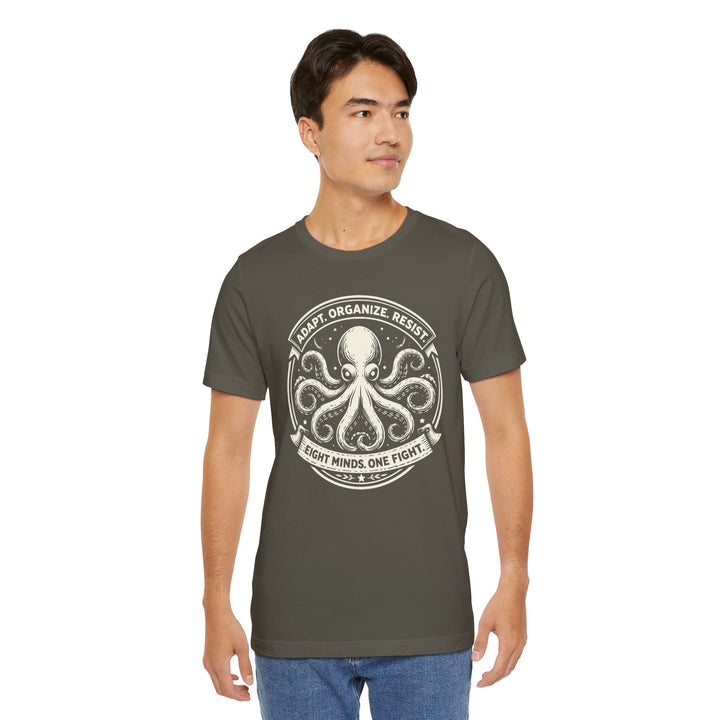 Adapt. Organize. Resist. Octopus – Unisex T-Shirt