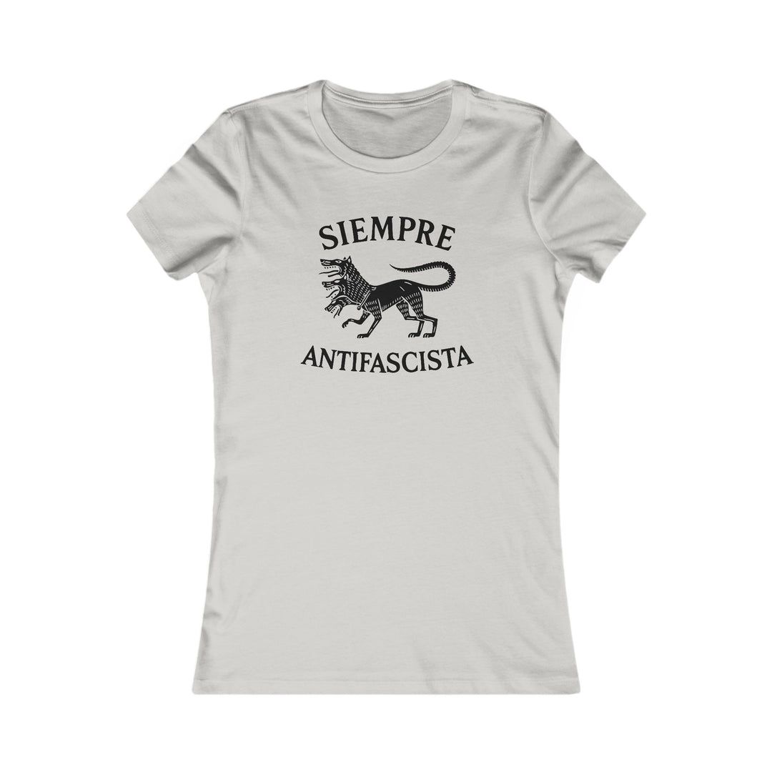 Antifascista Siempre – Women's Fitted T-Shirt