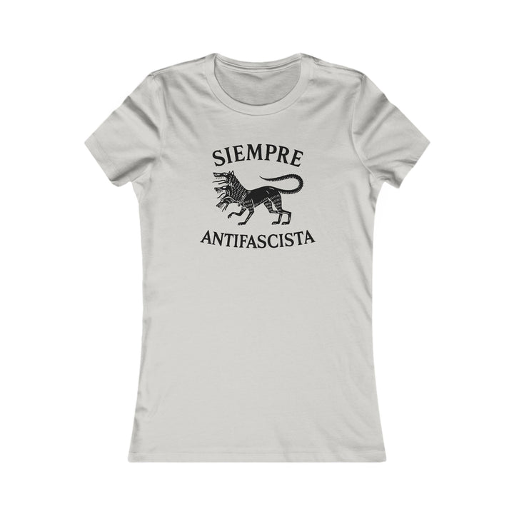 Antifascista Siempre – Women's Fitted T-Shirt