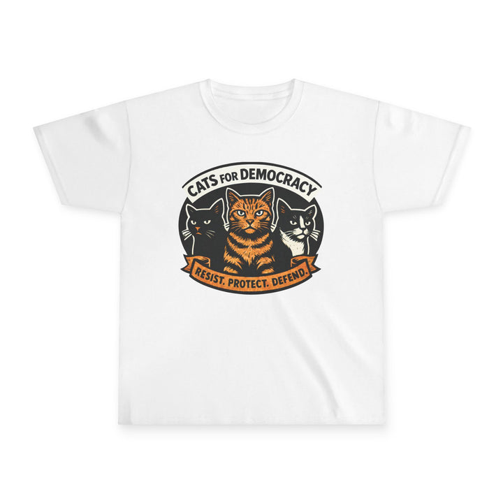 Cats for Democracy – Youth Unisex T-Shirt