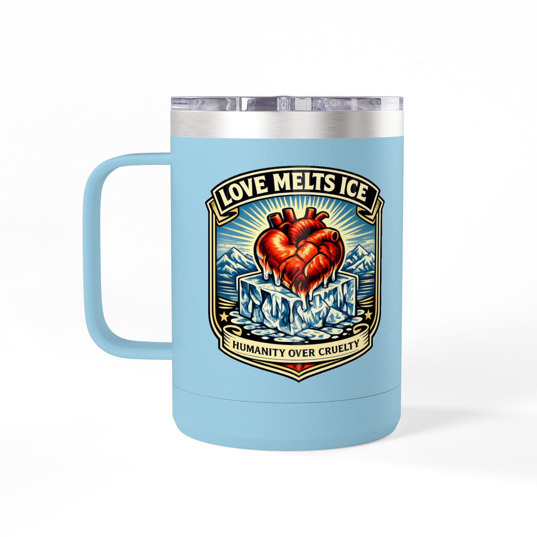 Love Melts ICE – Stainless Steel Travel Mug 15oz