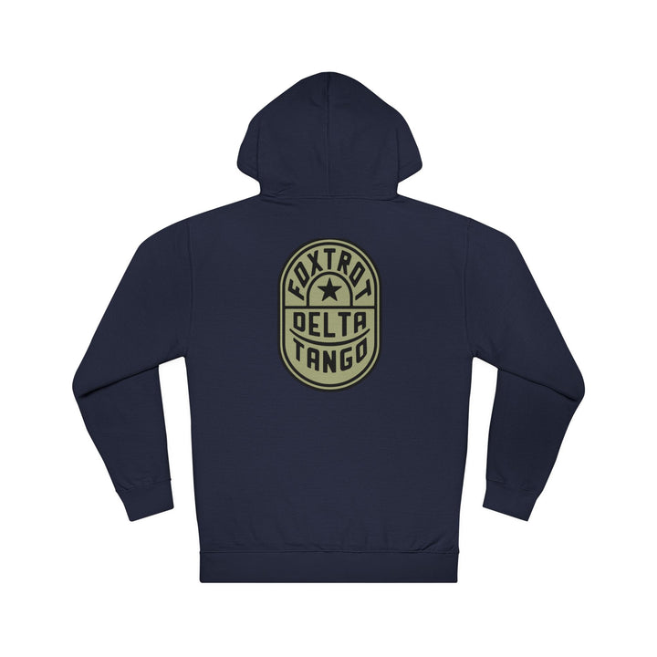 Foxtrot Delta Tango Emblem Graphic - Unisex Pullover Hoodie