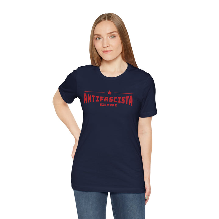 Siempre Antifascista Red Star – Unisex T-Shirt
