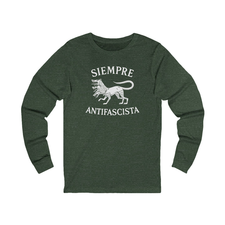 Siempre Antifascista Graphic – Unisex Long Sleeve Shirt
