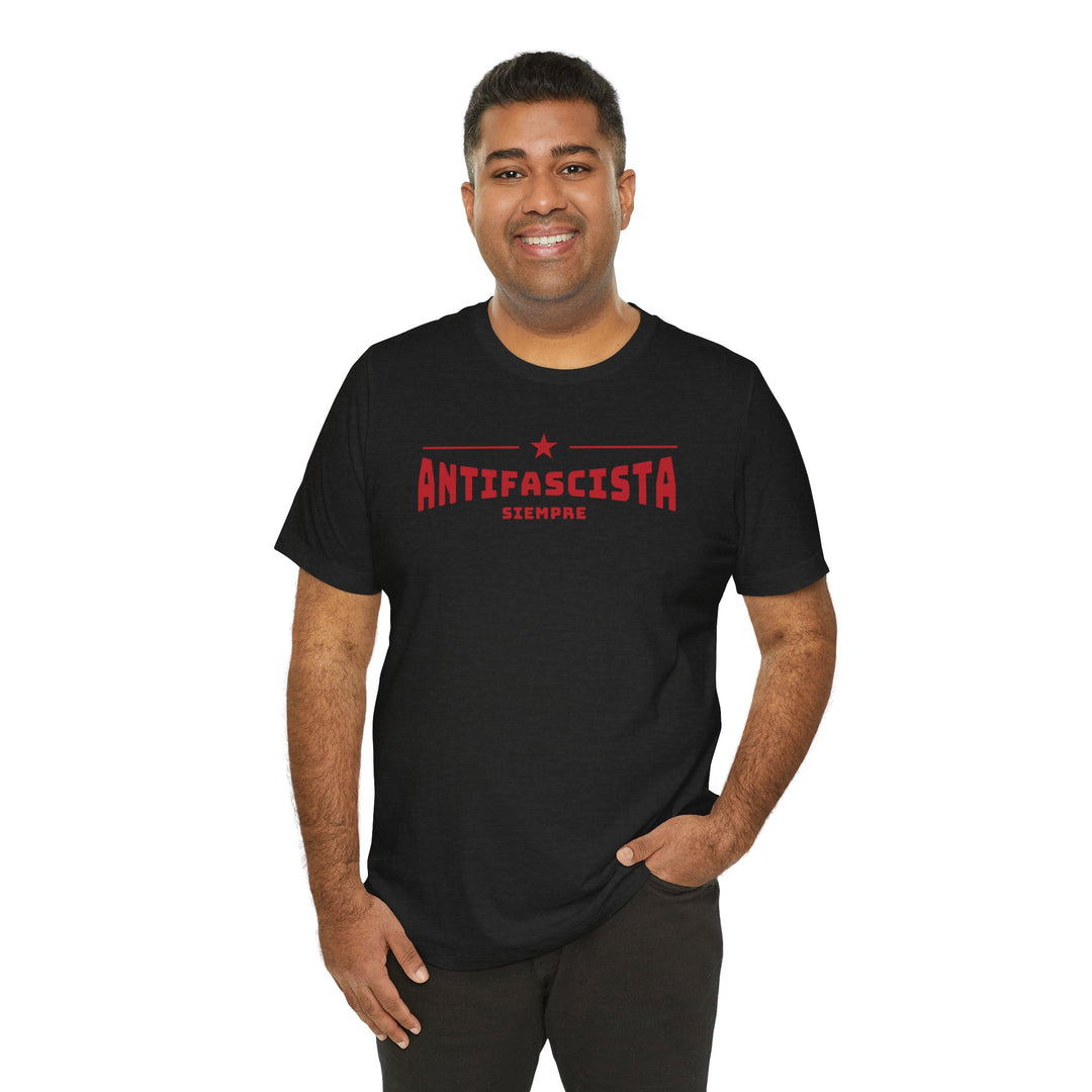 Siempre Antifascista Red Star – Unisex T-Shirt