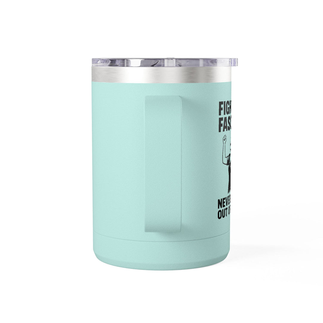 Fighting Fascism Never Goes Out of Style – Stainless Steel Travel Mug 15oz