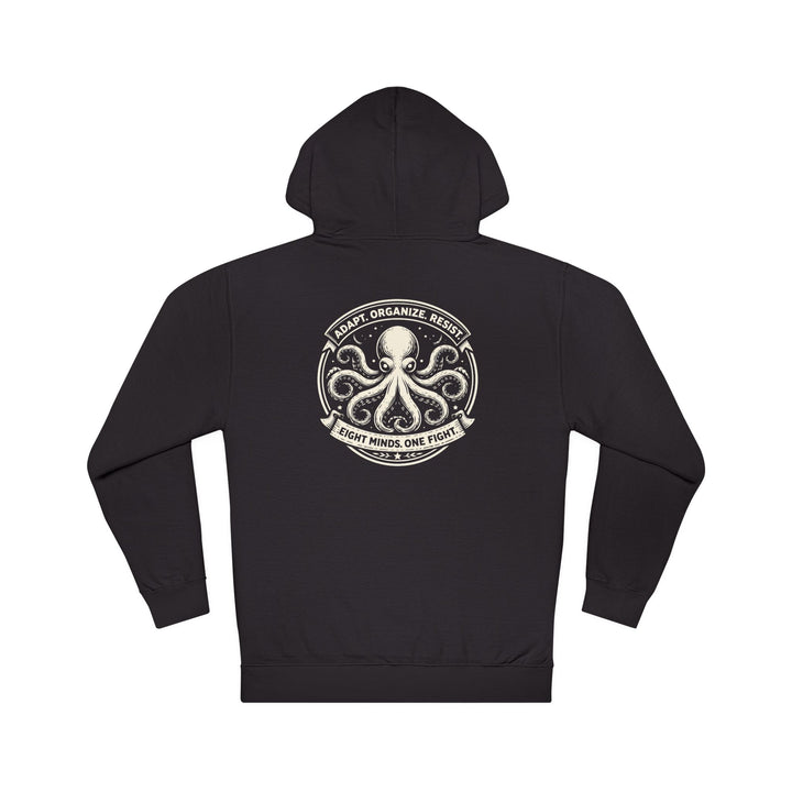 Adapt. Organize. Resist. Octopus – Unisex Pullover Hoodie
