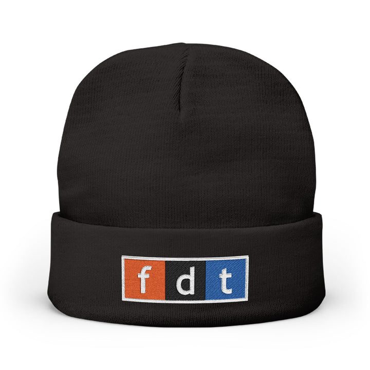 FDT NPR Style – Embroidered Knit Beanie