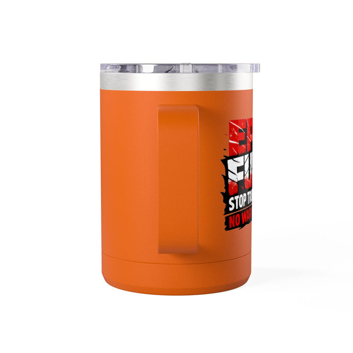 EPIC FURY Stop Trump’s War No War for MAGA - 15oz Stainless Steel Travel Mug