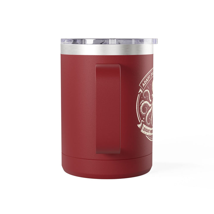 Adapt. Organize. Resist. Octopus – Stainless Steel Travel Mug 15oz