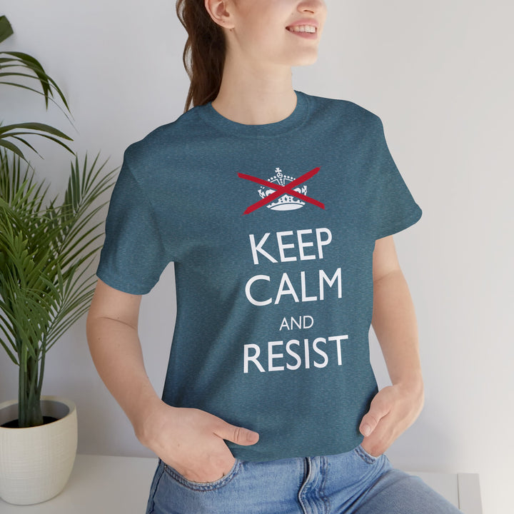 Keep Calm and Resist Classic Graphic – Unisex T-Shirt