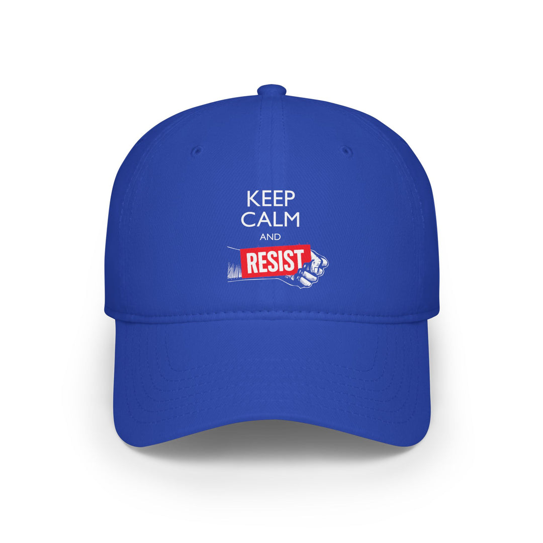 Keep Calm and Resist - Fist Graphic – Baseball Cap