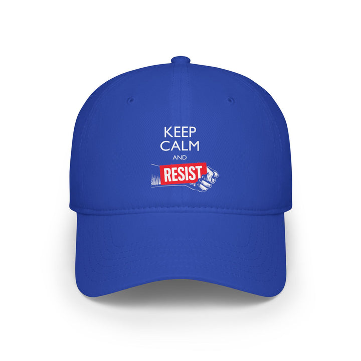 Keep Calm and Resist - Fist Graphic – Baseball Cap