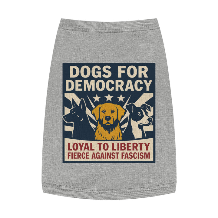 Dogs for Democracy D.F.D. – Pet Tank Top