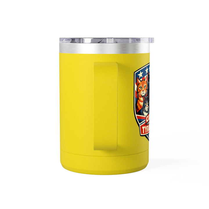 Cats Against Tyranny - 15oz Stainless Steel Travel Mug