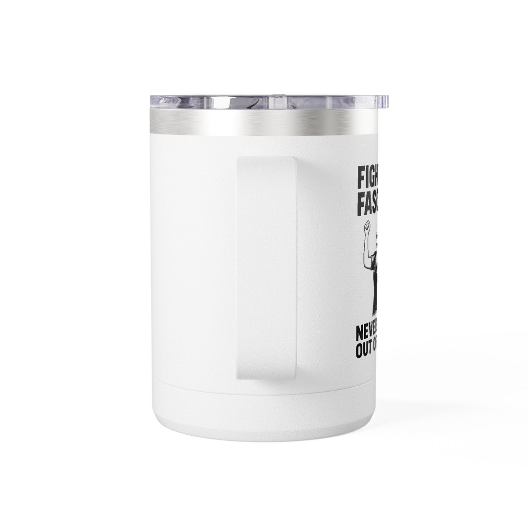 Fighting Fascism Never Goes Out of Style – Stainless Steel Travel Mug 15oz