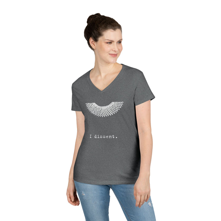 I Dissent RBG – Women's V-Neck Tee
