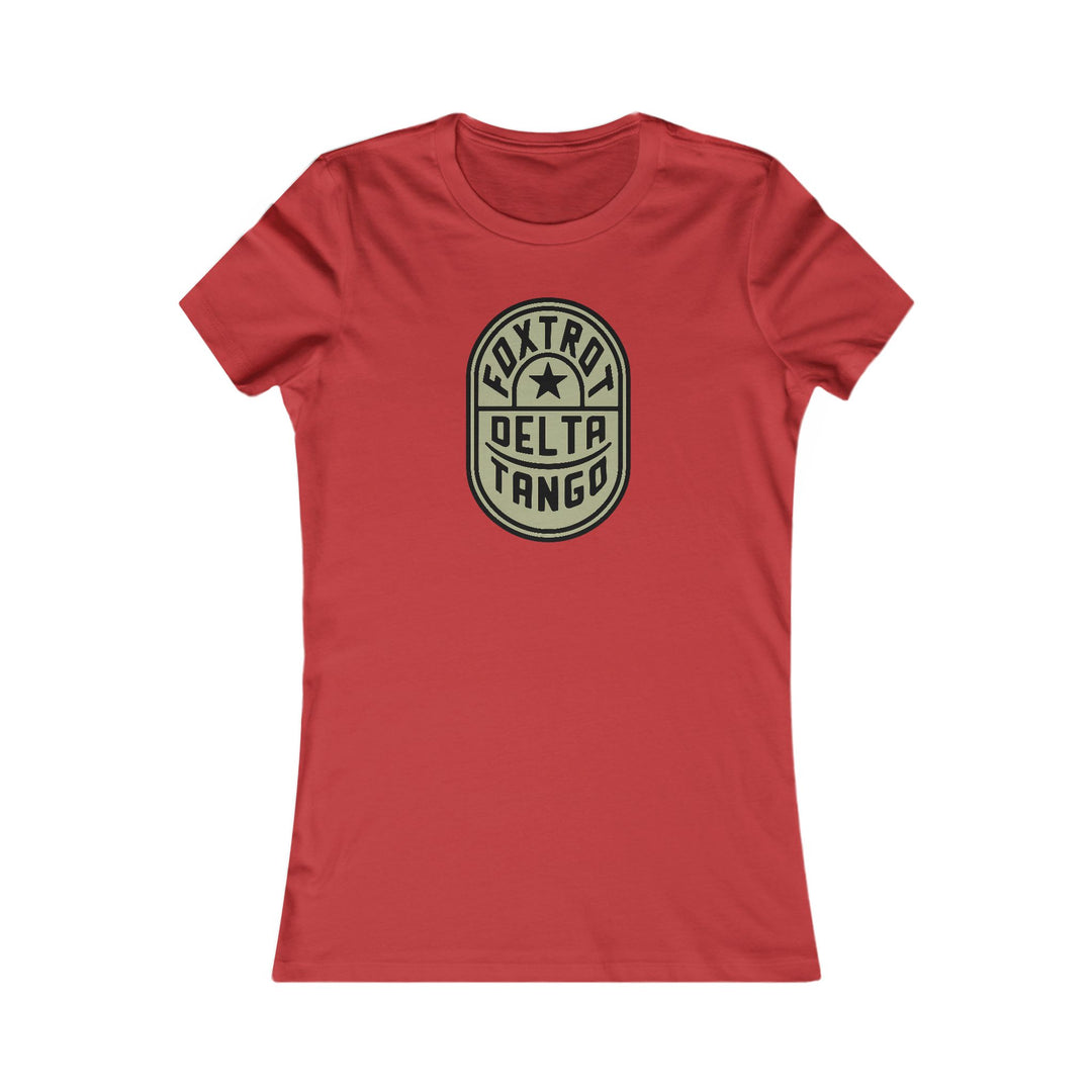 Foxtrot Delta Tango – Women's Fitted T-Shirt