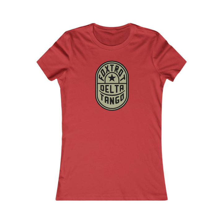 Foxtrot Delta Tango – Women's Fitted T-Shirt