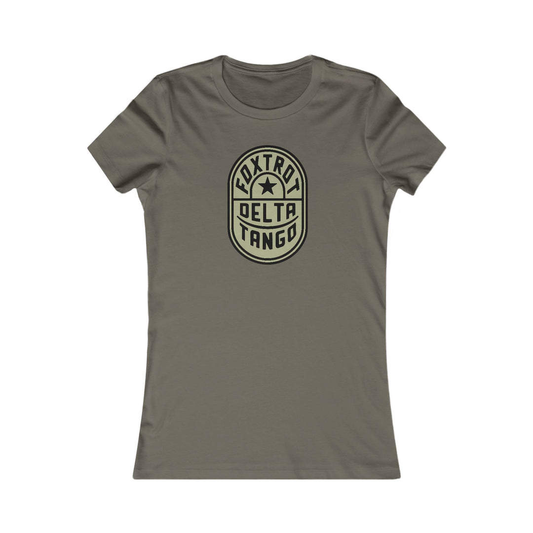 Foxtrot Delta Tango – Women's Fitted T-Shirt