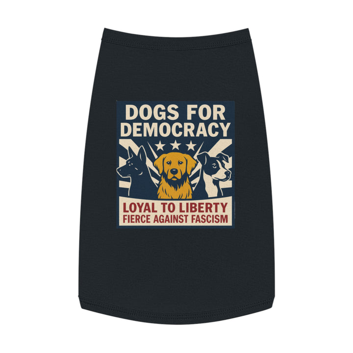 Dogs for Democracy D.F.D. – Pet Tank Top