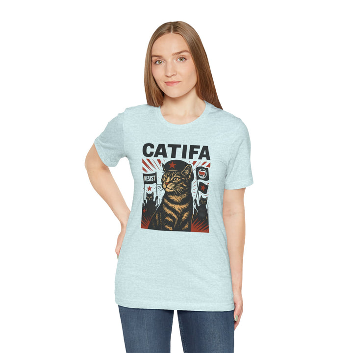 Catifa - Anti-Fascist Cat – Unisex T-Shirt