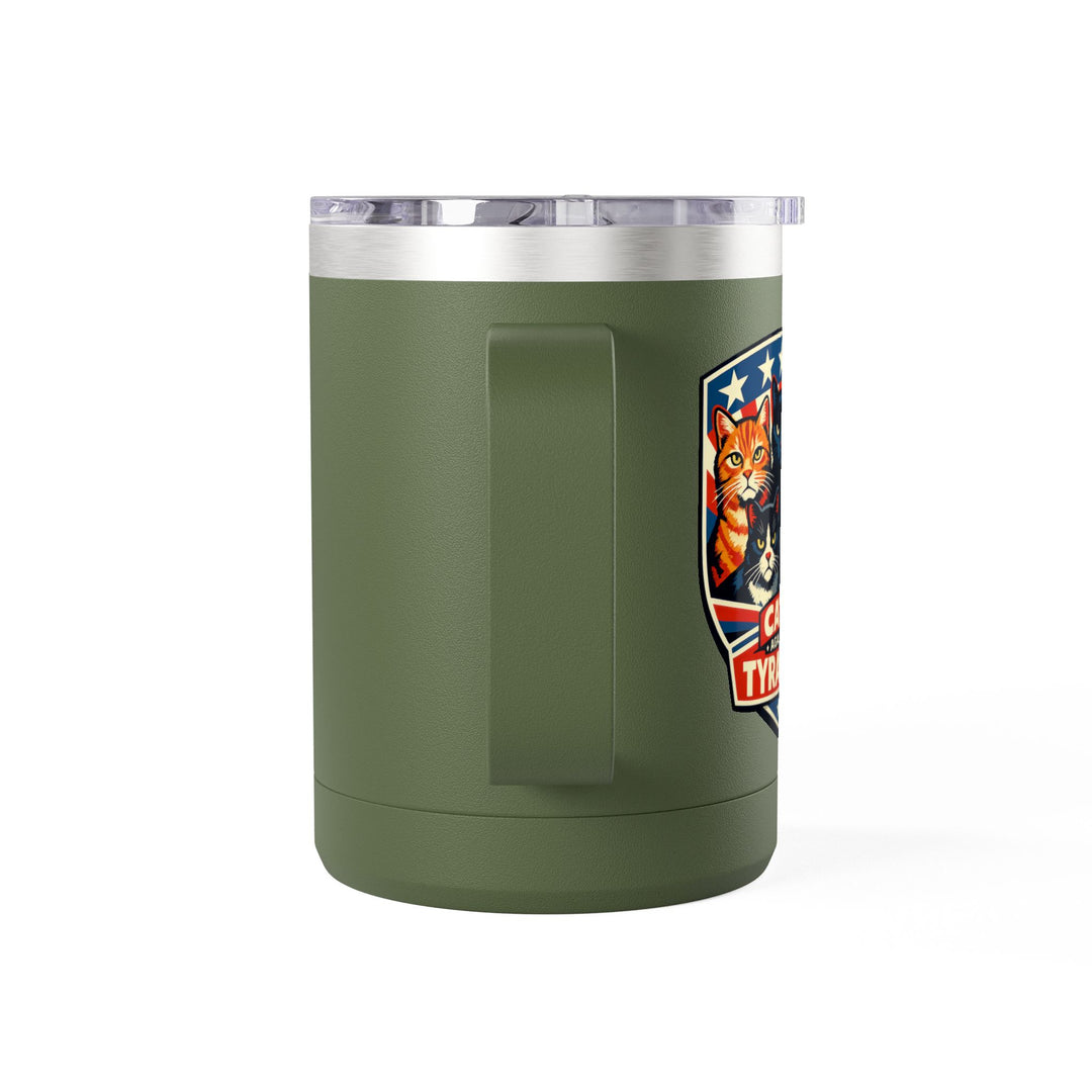 Cats Against Tyranny - 15oz Stainless Steel Travel Mug