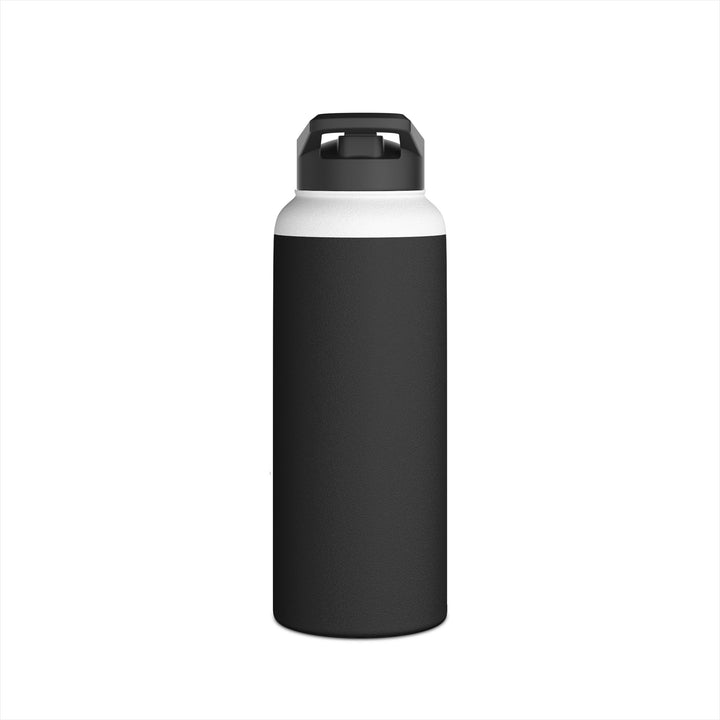 RESIST with Circle Slash T - Stainless Steel Water Bottle - Standard Lid