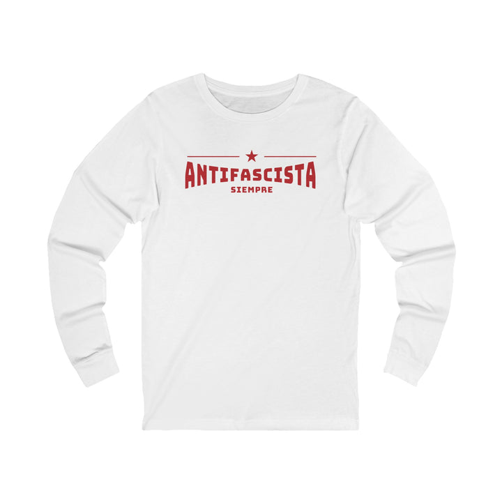 Siempre Antifascista Red Star – Unisex Long Sleeve Shirt