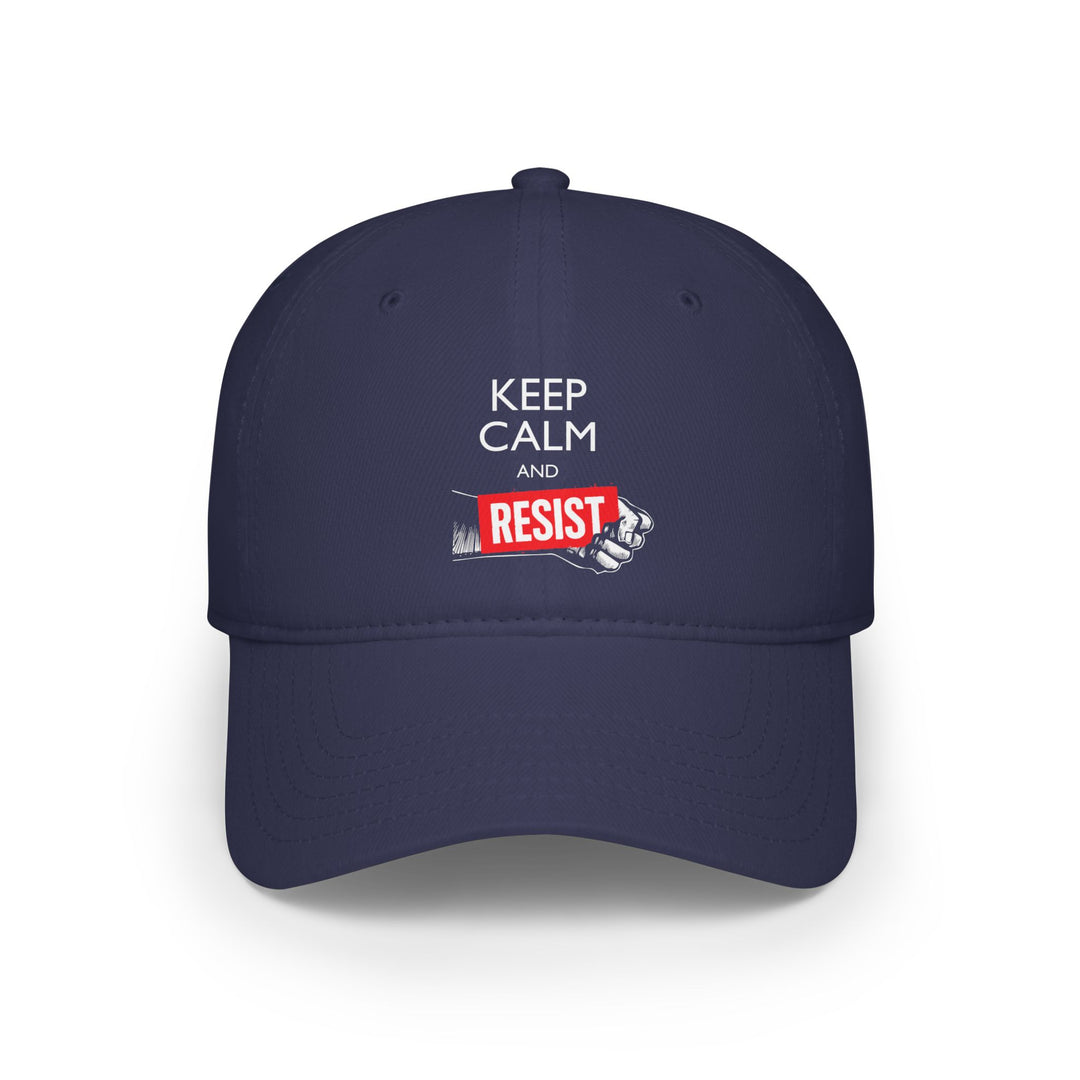 Keep Calm and Resist - Fist Graphic – Baseball Cap