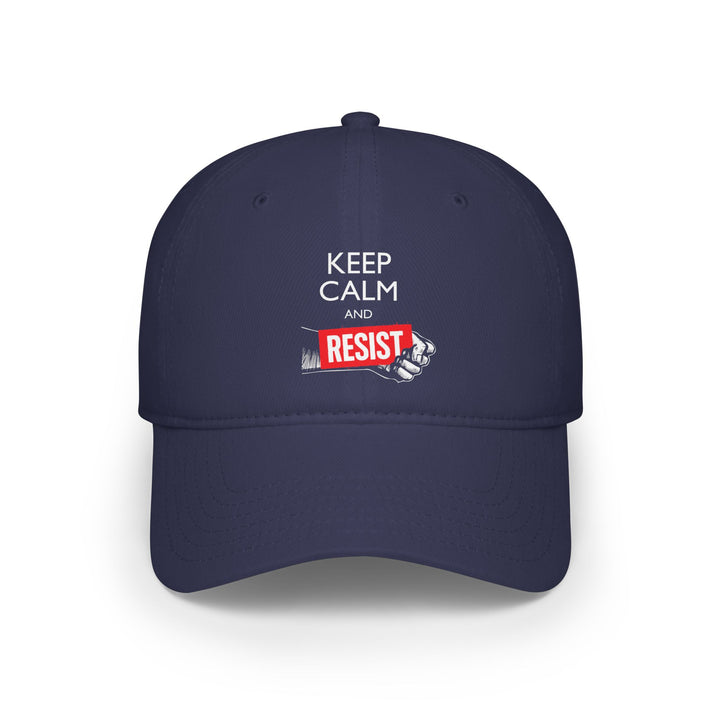 Keep Calm and Resist - Fist Graphic – Baseball Cap