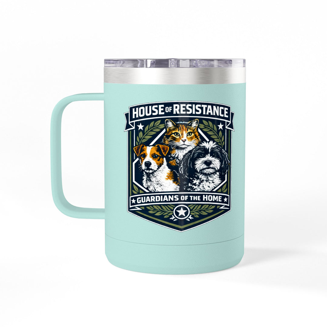 House of Resistance Guardians of the Home - 15oz Stainless Steel Travel Mug